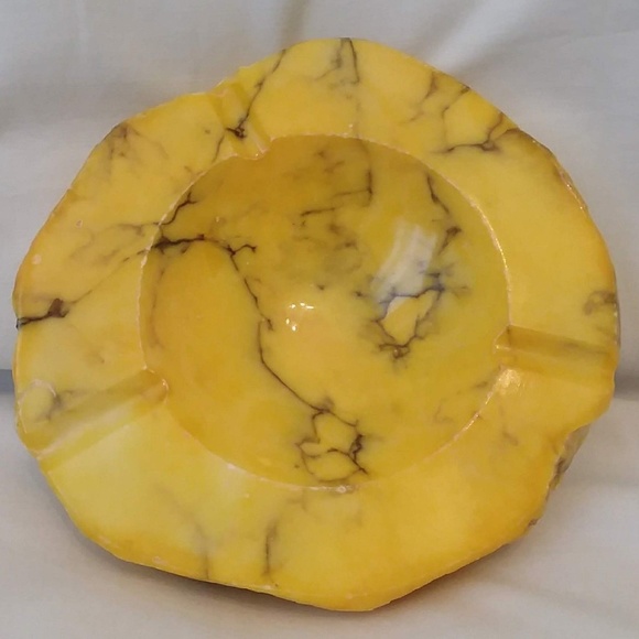 Fenton Other - NORA FENTON~Vintage MARBLE ASHTRAY MADE IN ITALY